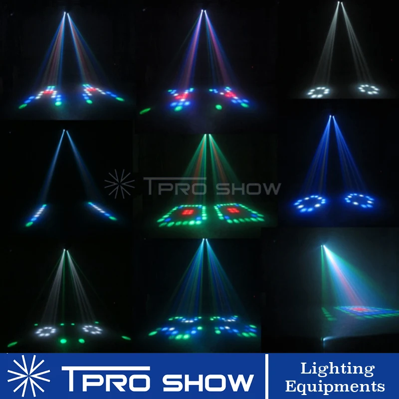 Освесветильник для вечерние Moonflower светодиодный проектор RGBW точечный узор