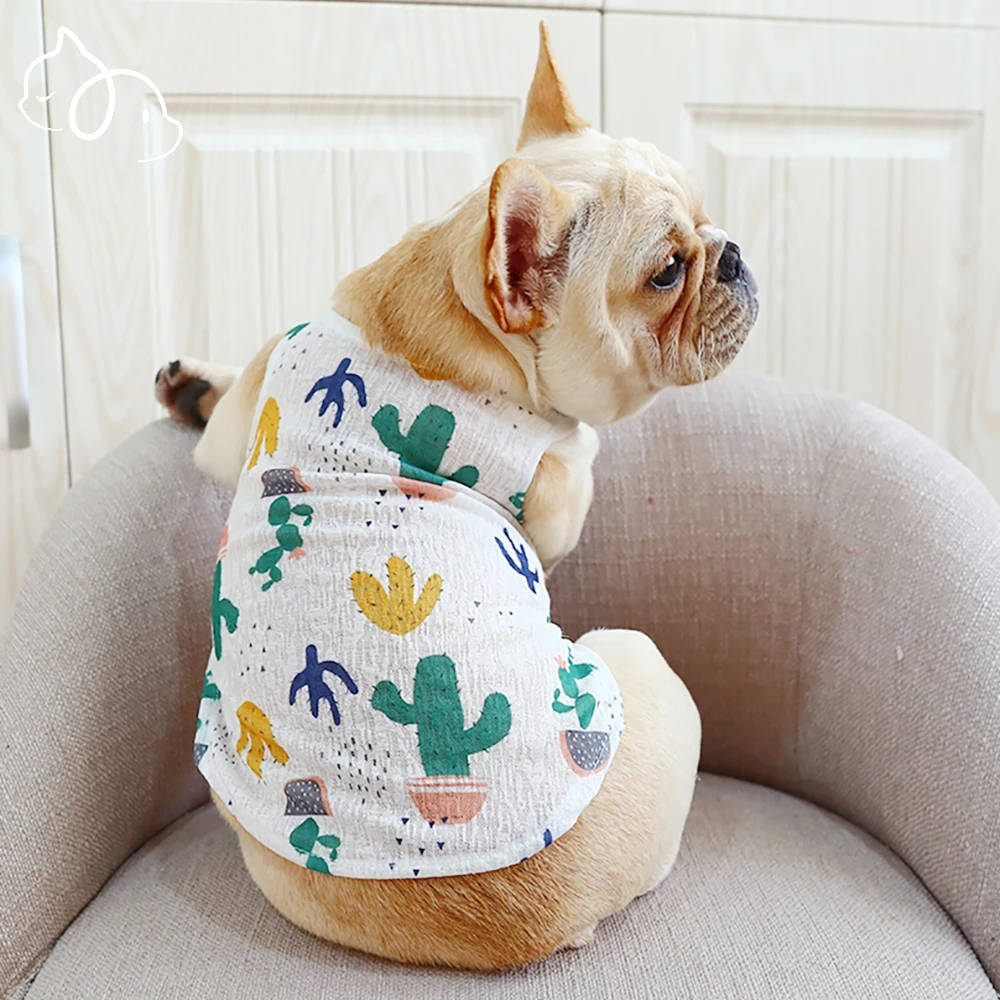 Одежда с принтом в виде собак для кошек жилет больших одежда детей костюм