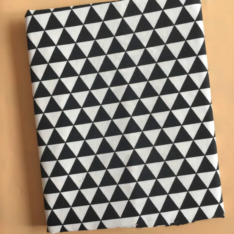 Печатная льняная хлопчатобумажная ткань DIY шитье холщовая ткань хлопок льняная ткань стеганые ремесла Материал текстиль скатерть пружинный чехол