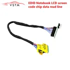 EDID Тетрадь ЖК-дисплей экран кодовыми пластинками чтения данных линии светодиодный ЖК-дисплей 2 в 1 для RT809F RT809H TL866 II плюс программист