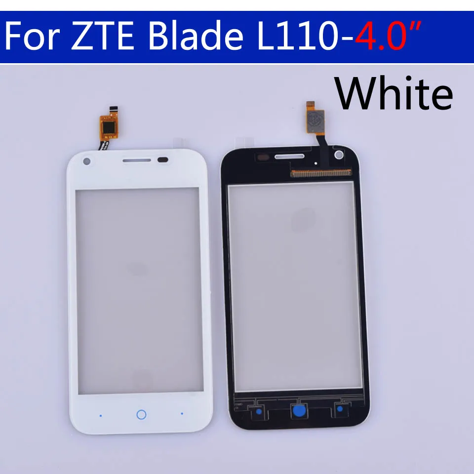 Сенсорная панель для ZTE Blade L110 сменный сенсорный экран с клейкой лентой 4 0
