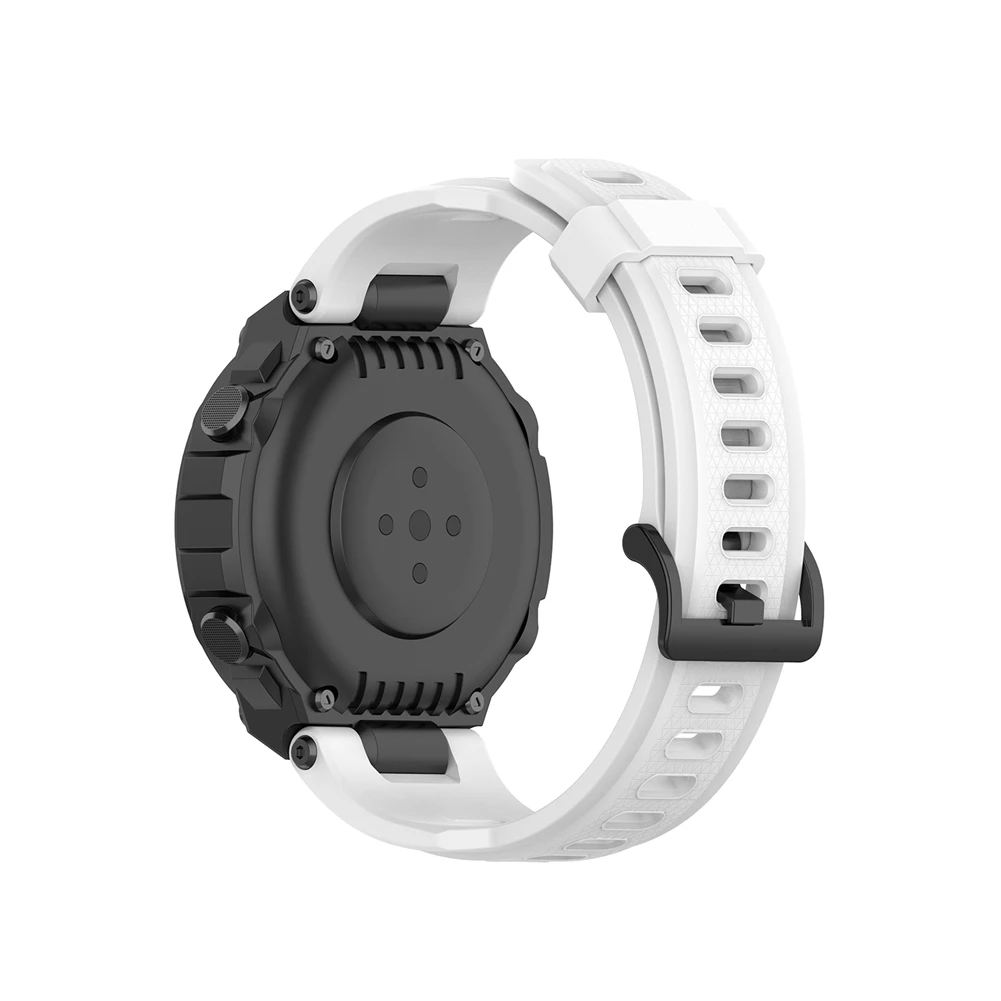 

Comfortable Wristband For Amazfit T-Rex Smart Watch Flexible Silicone Wrist Strap Replacement Watch Band with Disassembly Tool