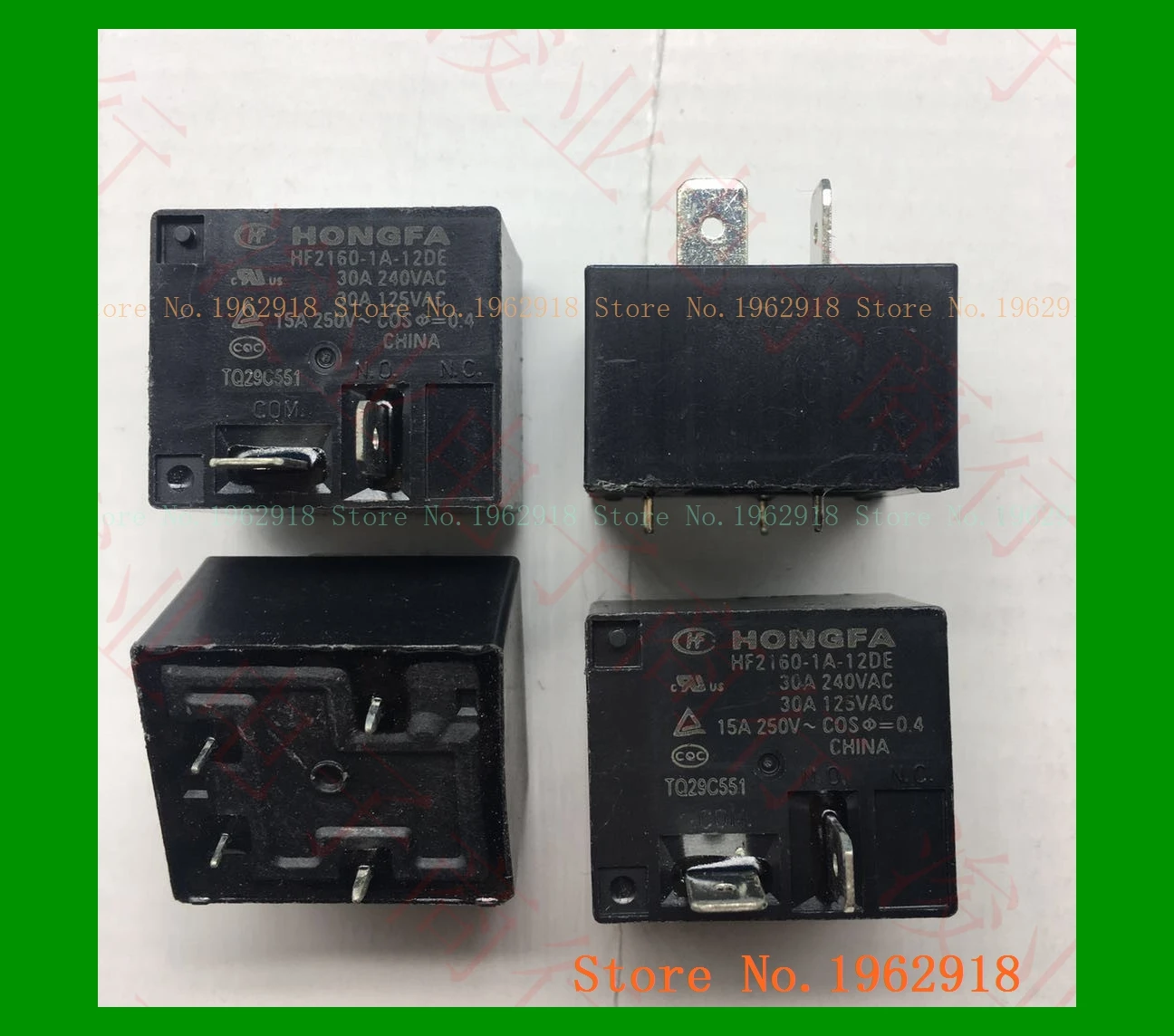 JQX 15F/HF2160 1A 12DE DC12V 30A|Реле| |
