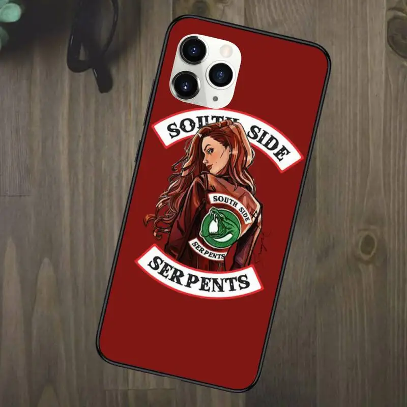 

American TV Riverdale Series Phone Case for iPhone 11 12 mini pro XS MAX 8 7 Plus X XS XR