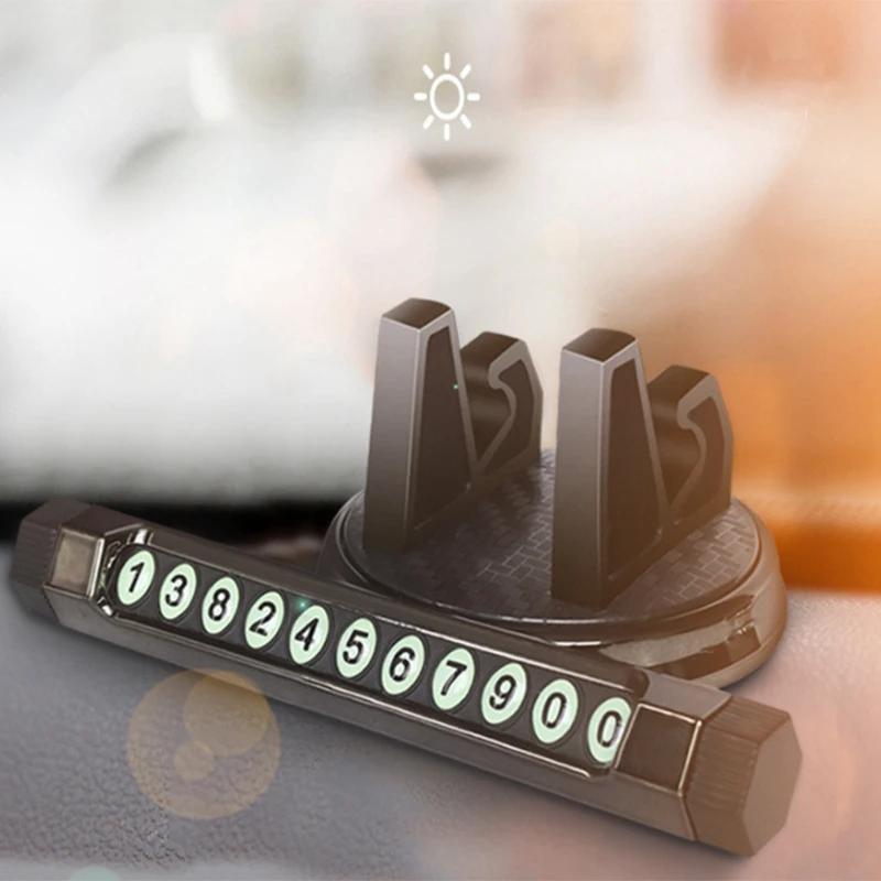 Автомобильный держатель для телефона автомобильная Временная парковочная карта