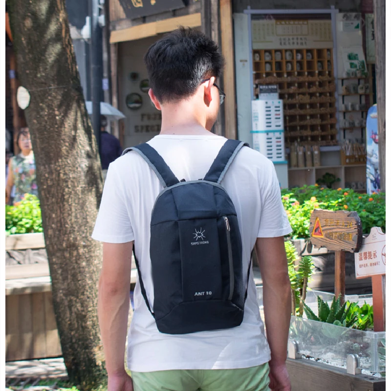 Спортивные сумки Samstrong для походов кемпинга путешествий черные рюкзаки мужчин