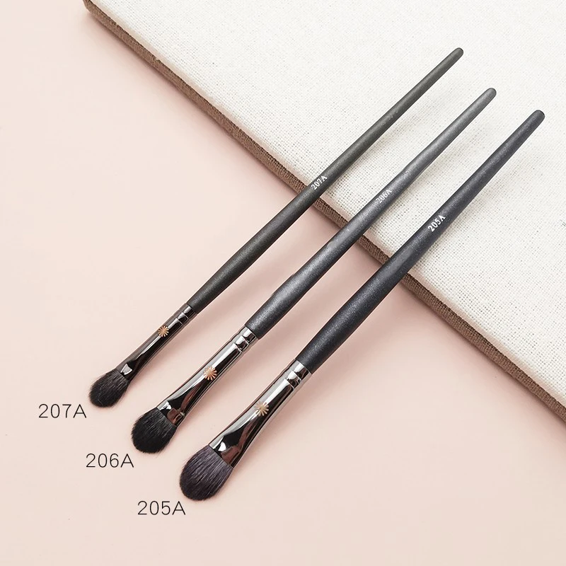 1 шт. профессиональная кисть для теней век мягкая из беличьей козьей шерсти