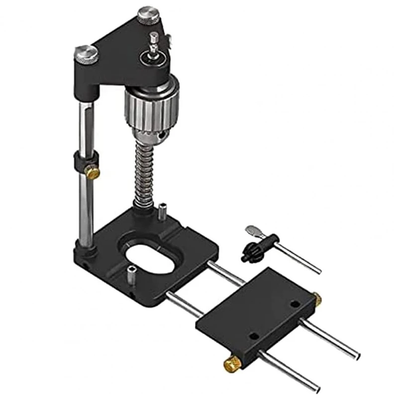 

Woodworking Drill Locator Convenient Labor Saving Alloy Steel Woodworking Drilling Template Guide Precise Positioning Tools