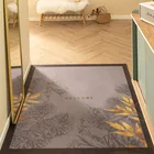 Фиолетовый Коврик для приветствия, сверхпрочный резиновый коврик, моющийся нескользящий большой коврик из ПВХ, коврики для входа в помещение и на улице