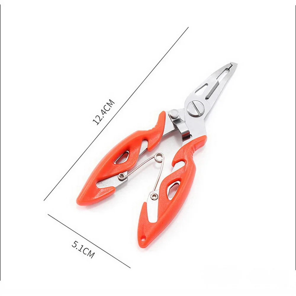 Fishing Plier Scissor Braid Line Lure Cutter Hook Remover Tackle Tool Cutting Fish Use Tongs Multifunction Scissors | Спорт и