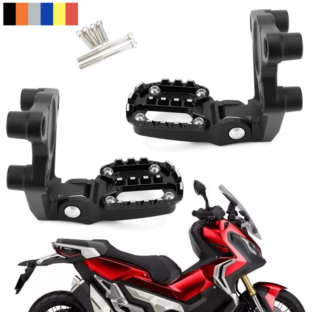 Artudatech Folding Footrests Foot Pegs Rear Pedals Motorcycle For Honda X-ADV 750 2017 2018 2019 2020 XADV X ADV Accessories