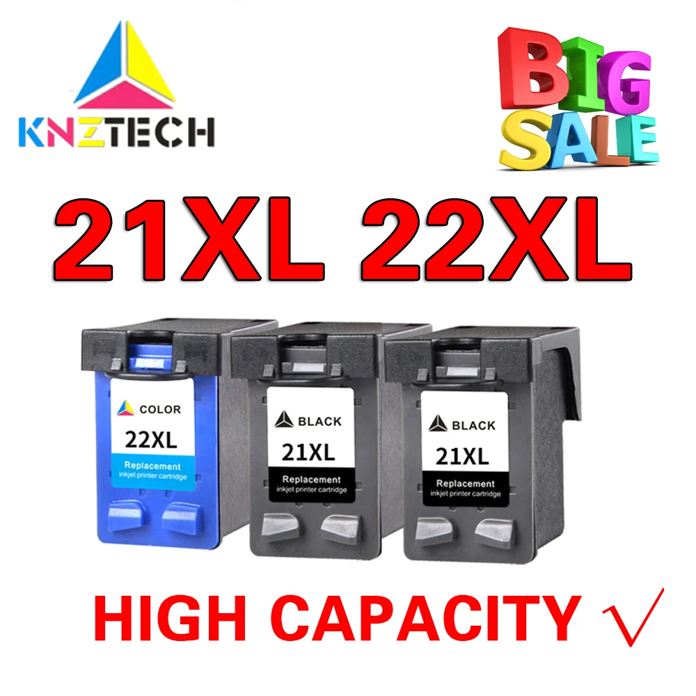 

21XL 22XL Ink Cartridge compatible for hp21 21 22 Deskjet F2180 F4180 F2200 F2280 F300 F380 380 D2300 printer