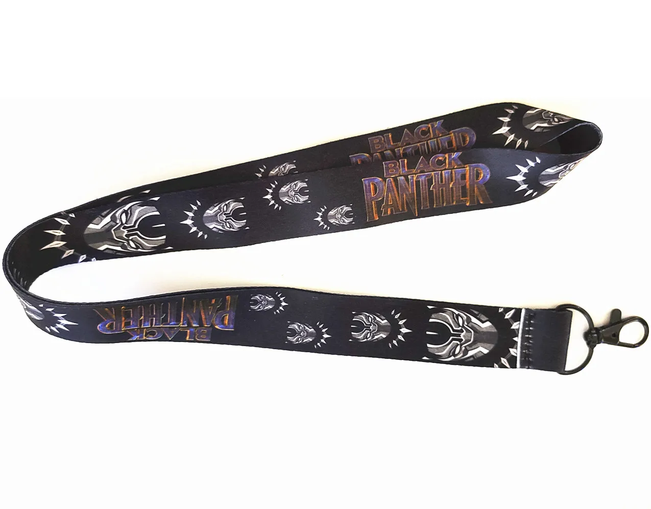Железный человек Черная пантера брелки для ключей ремешок шеи ключевой ремень