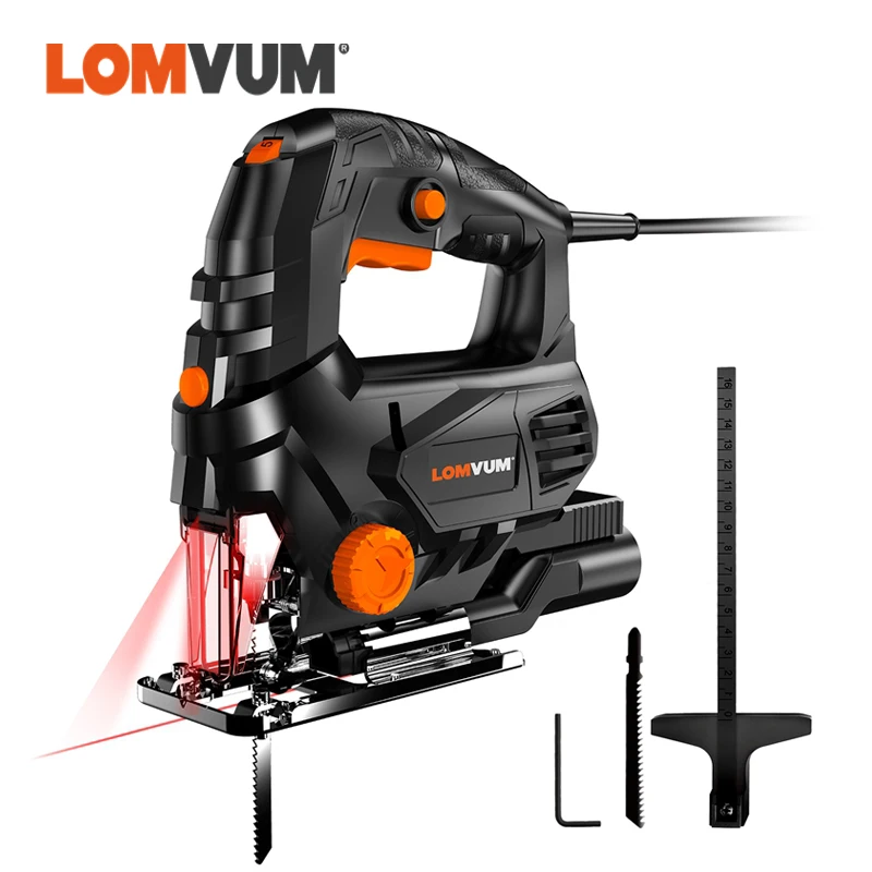 LOMVUM лазерный лобзик Электроинструмент машина электрическая пила с лазерной
