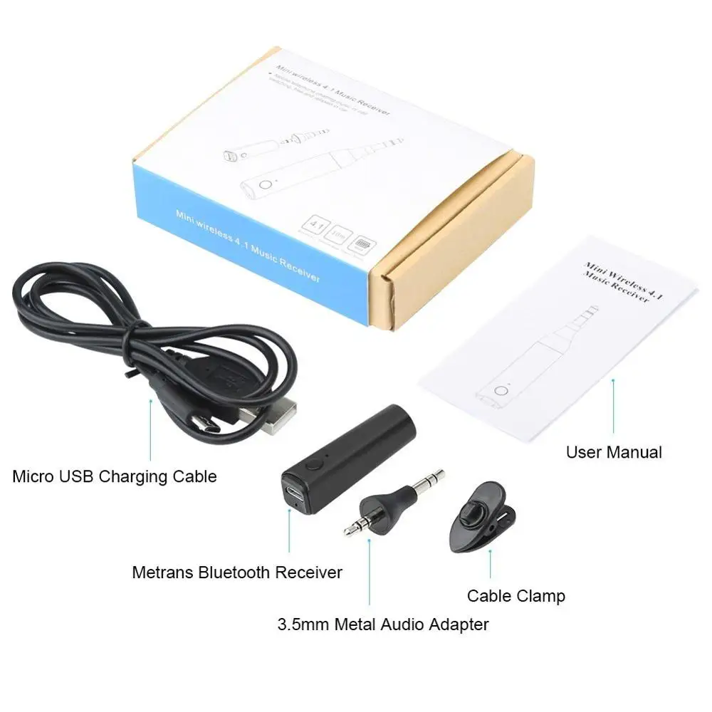 

Bluetooth 5.0 Handsfree Wireless Music Adapter Stereo A2DP Audio Receiver For Marshall Major II 2 Monitor Wired Headphones