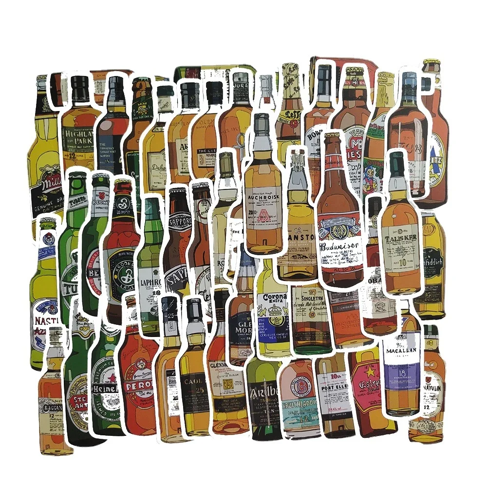 10/50 шт. интересные наклейки на спиртовое вино | Игрушки и хобби