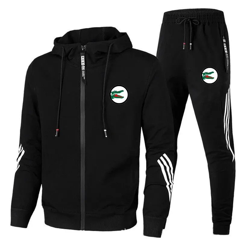 

2021 Tracksuit Men Sport Suits Running Sportswear Gym Clothing Jogging Men Jogger Set Fitness Suits Training Gym Track Suit Male