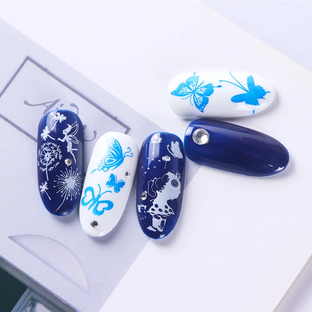 BearPaw новые наклейки для ногтей 11 дизайн в 1 черный милый кот дизайн Переводные стикеры 3D на ногти Nail Art Переводные картинки подарок для девочек Аксессуары