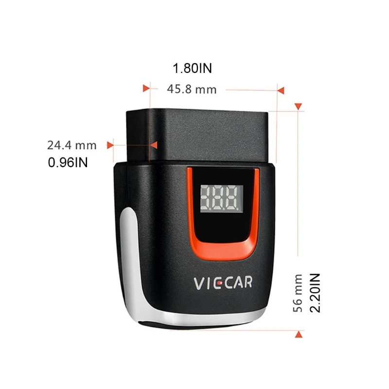

OBD2 OBD 2 Car Viecar ELM 327 V2.2 PIC18F25K80 OBD2 Detector