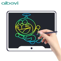 aibevi lcd writing tablet 15 inch drawing handwriting pad message graphics board writing board lock key one click for child gift