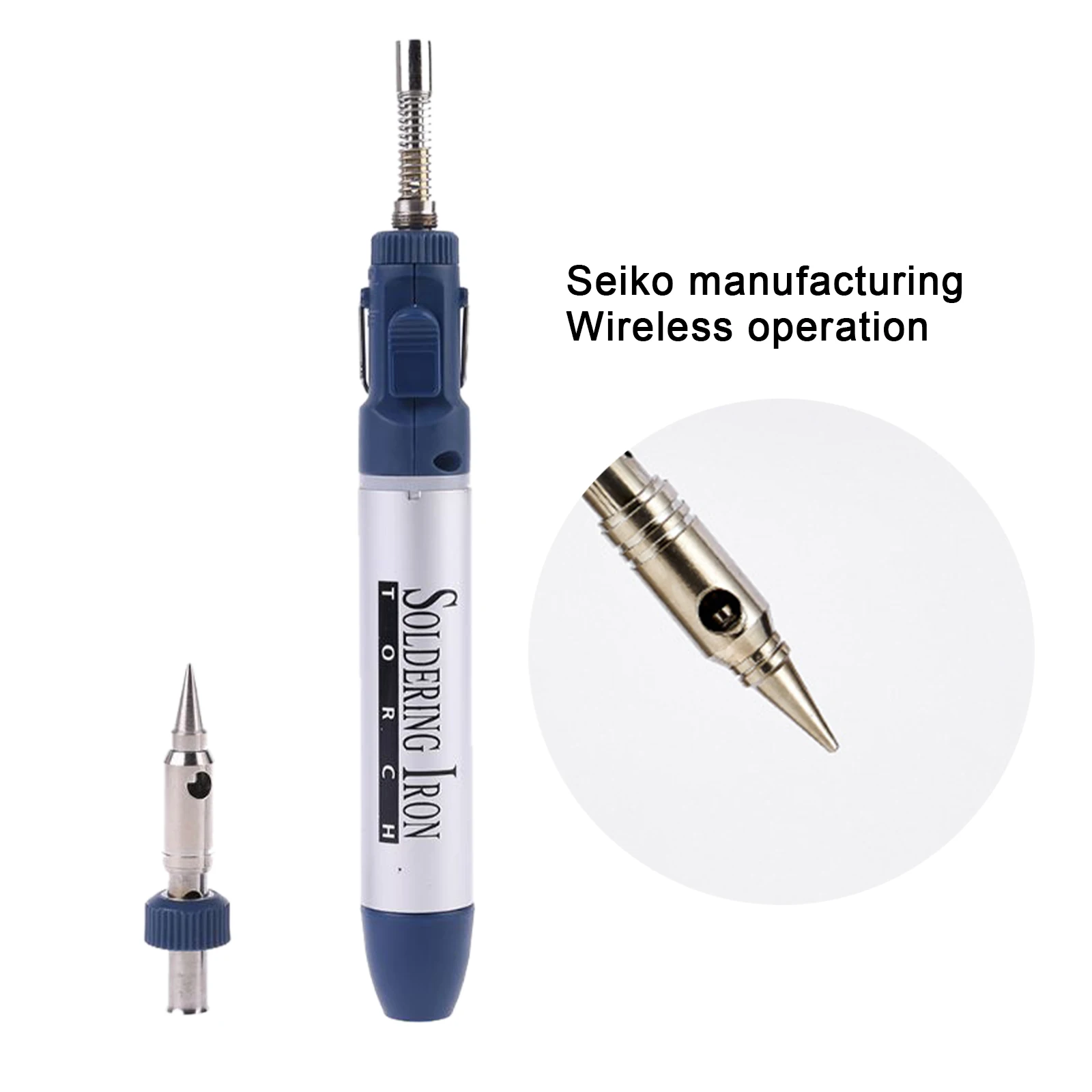 

3in1 Butane Gas Soldering Iron Cordless Welding Torch Solder Tool Electric Gas Soldering Iron Tools