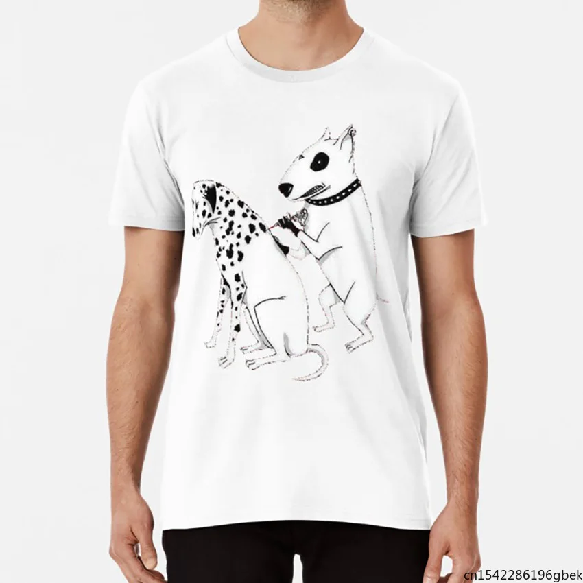

Pittbul Tattooing Dalmatian Men's T-Shirt