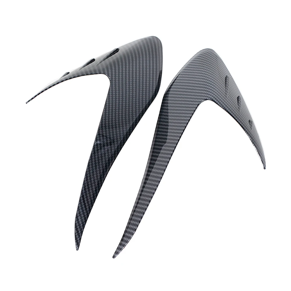 Декоративная накладка-наклейка для автомобильных фар АБС-карбоновое волокно Subaru