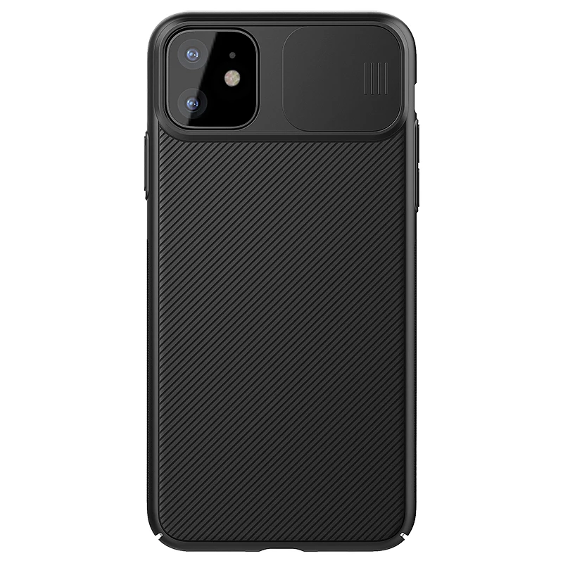 Для iPhone 11 Pro Max чехол Nillkin CamShield слайд-камера защитный чехол для iPhone 11 Pro Защита объектива конфиденциальность чехол s - Цвет: Black