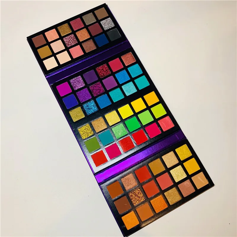 

New Arrival 72 Colors ULTRA SECRET PALETTE Matte Glitter Eyeshadow Palette Colorful Eye Shadow Neon Eye Pigments Makeup Palette