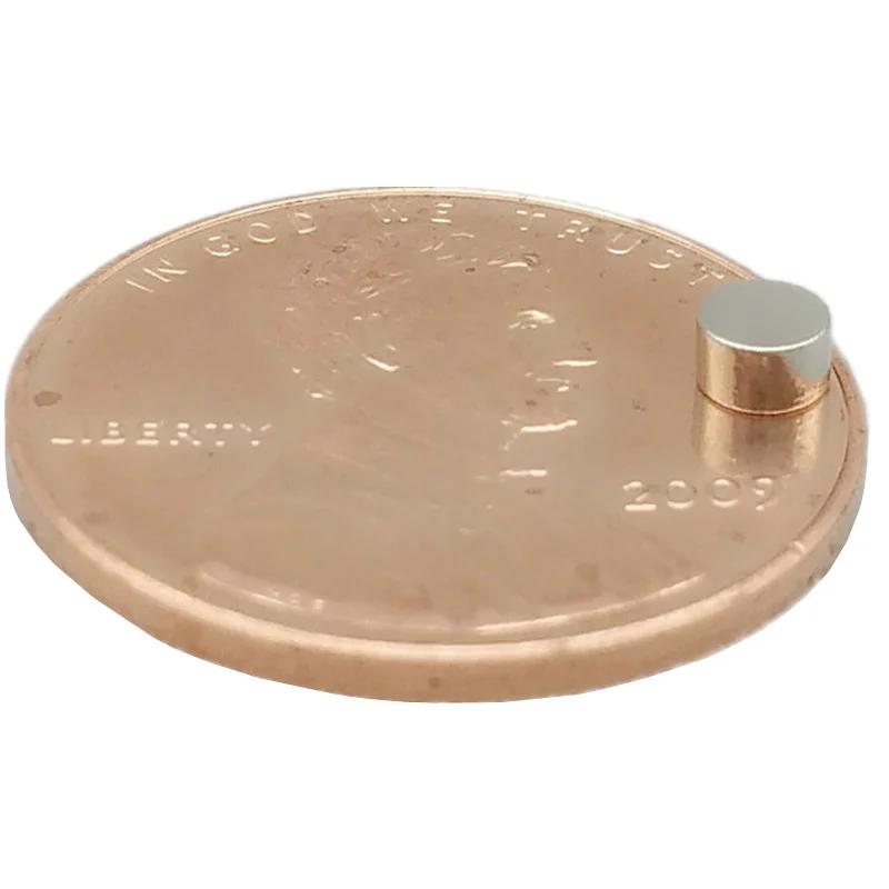 

500pcs NdFeB Micro Magnet Disc Dia. 3x2 mm 0.118" Precision Magnet Neodymium Magnets Sensor Rare Earth Tinny Magnets NiCuNi