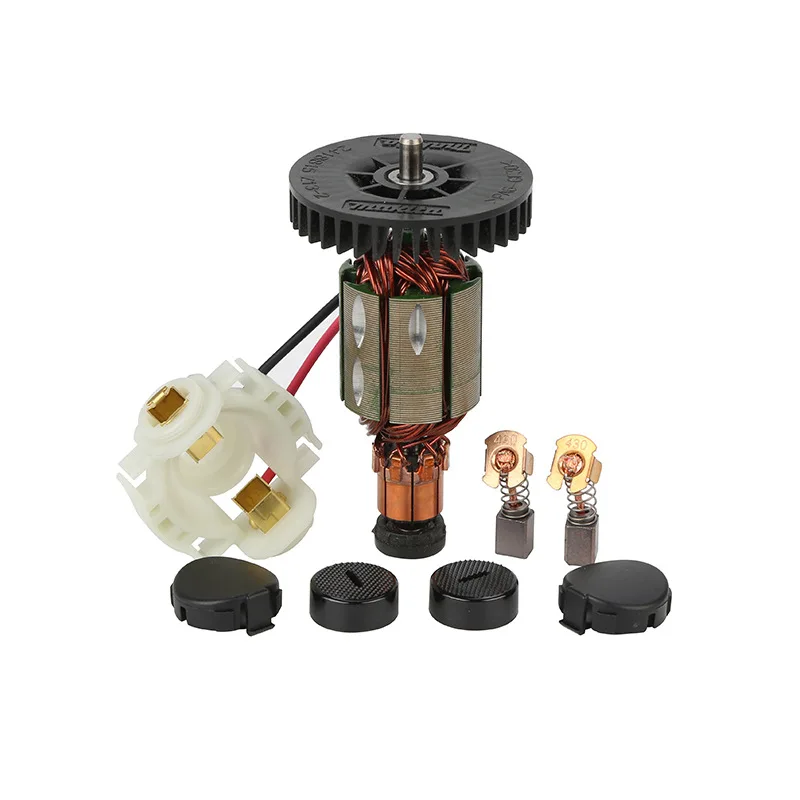 Угловой ротор дробилки набор угольных кисточек для Makita BGA450 BGA452 DGA452 GA400 BGA402