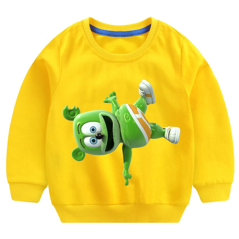 

Cartoon Bear kids hoodies sweatshirt I LOVE YOU t shirt Fashion Personality Casual T Shirt children boys girls Tshirt sweatshirt