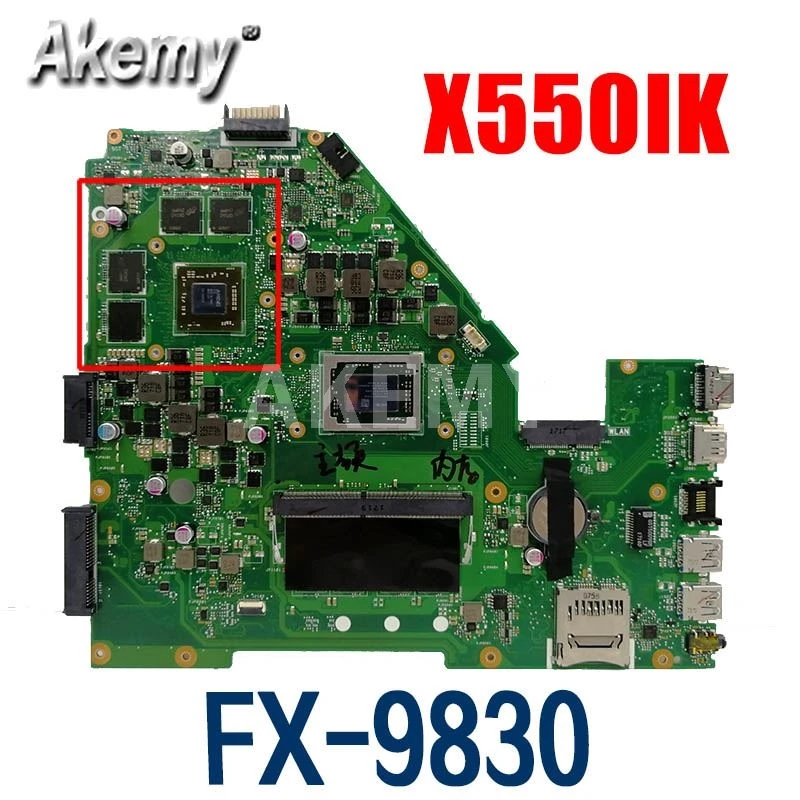 Материнская плата GL502VMK REV: 2 0 для For Asus GL502VM GL502VML материнская ноутбука HM170 i5-7300HQ