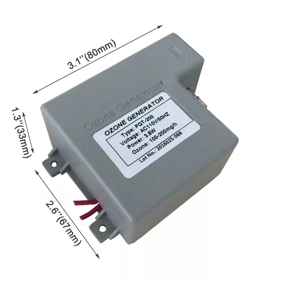 Mini Sterilize CE 6W 220V Воздушный фильтр для дома 100 200 mg самоочищающийся генератор