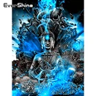 Evershine 5d алмазная вышивка религия иконы Живопись горный хрусталь Алмазная мозаика Статуя Будды крестиком картины на стену