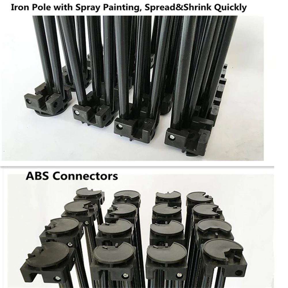 Ceny 4 Rozmiary Metal żelaza ściana Kwiatów Składany Statyw Rama ślub Tło Dekoracyjne Banner Prezentacja Wyświetlacz Reklam Uchwyt Półki