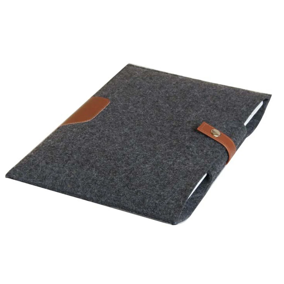 

11 13 14 15 17.3 Inch Wool Felt Computer Sleeve Bag for Macbook Air Pro Retina for HP/Dell/Acer/Asus Notebook Handle Bags