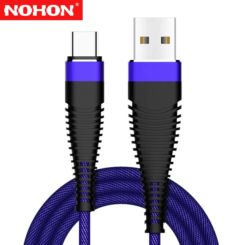 USB кабель Type C для зарядки и передачи данных Xiaomi 11 10 9 Samsung S21 S20 S10 Plus OPPO A95 Find X2 X3 Reno 4 5