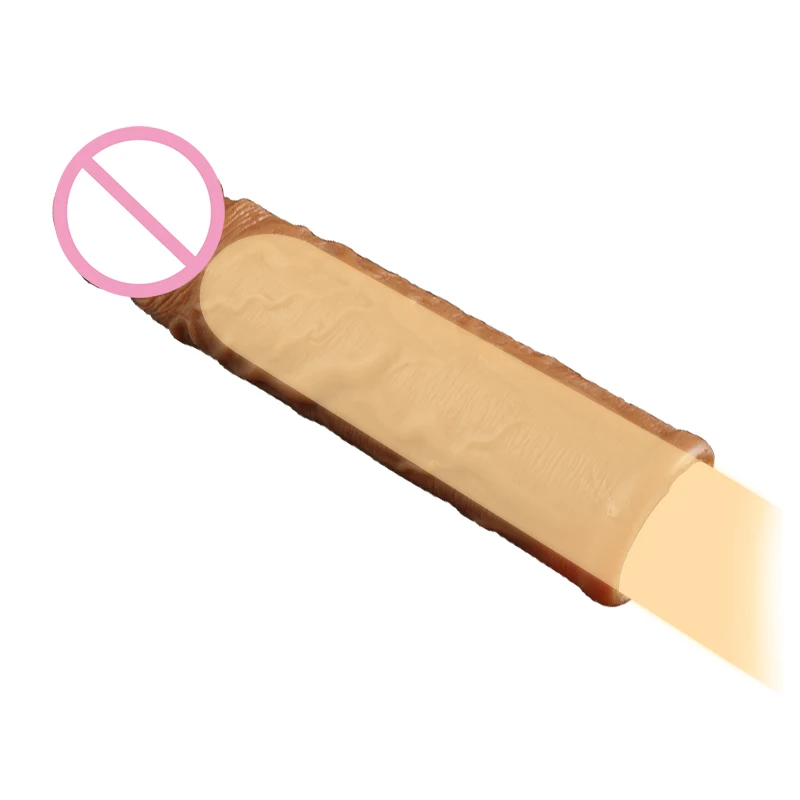 Медицинский жидкий силиконовый многоразовый фаллоимитатор усилитель пенис