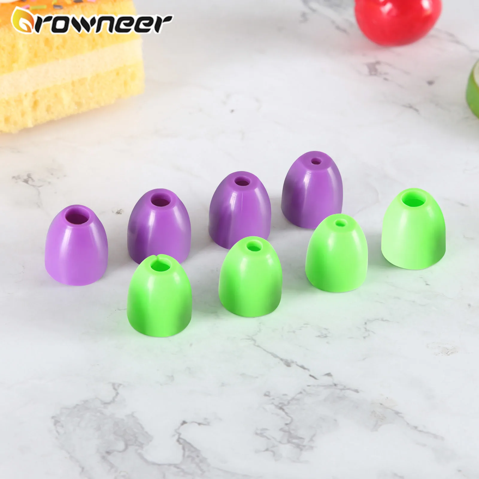 3 мм 6 перламутровые инструменты для помадки торта PP шаровой пистолет Съемная