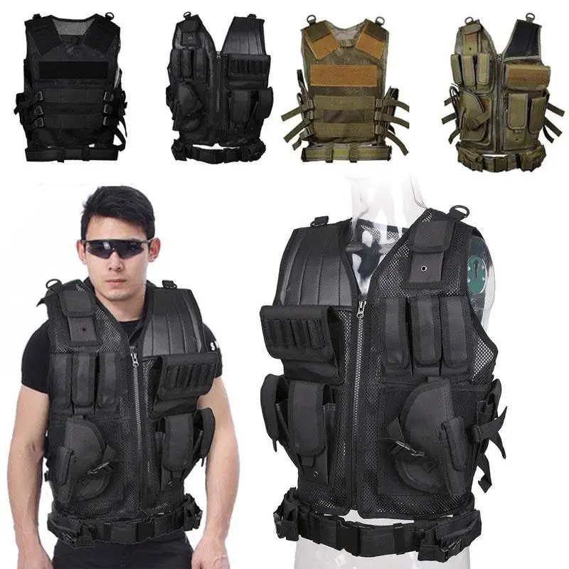 Открытый Спортивный Тактический жилет командный спортивный Пейнтбол Aisoft боевой