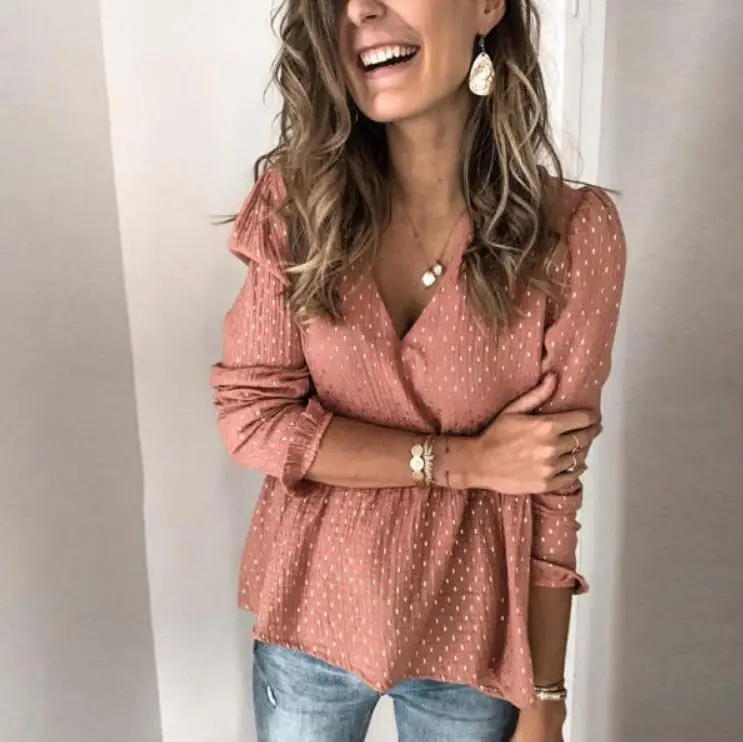 

Autumn Long Sleeve Blouse Women 2020 Casual Skew Collar Patchwork Shirt Slim Office Lady Blouses Basic Tops Tee Blusas