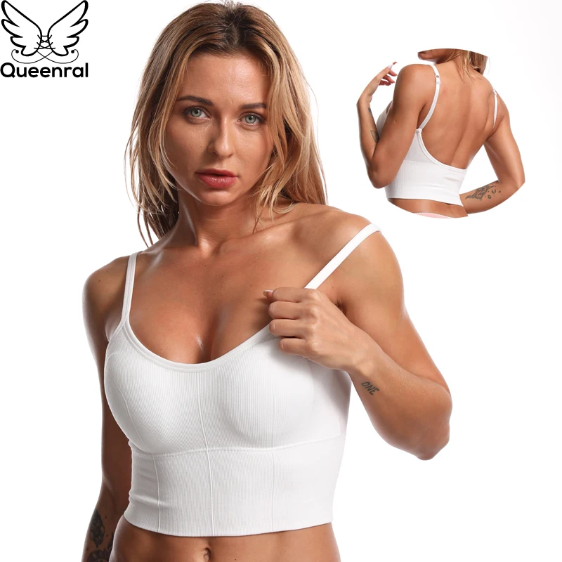 Сексуальный женский укороченный топ бесшовный бюстгальтер нижнее белье женские