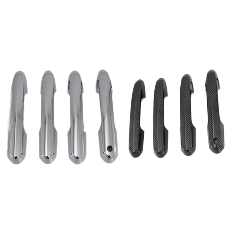 Для Toyota Rav4 2019 2020 украшения аксессуары серебро Abs дверная ручка крышка с умным