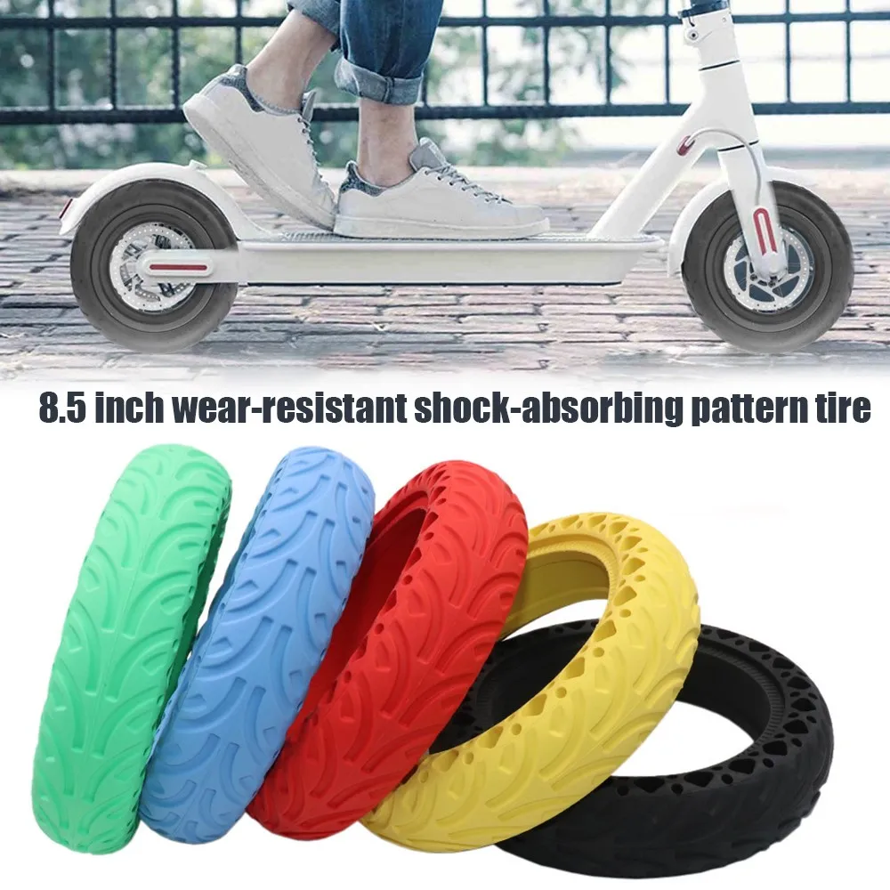 

8,5 дюймовая шина для электрического скутера, амортизатор с Сотами, амортизирующая резиновая твердая шина для Xiaomi m365, запасные части для коле...