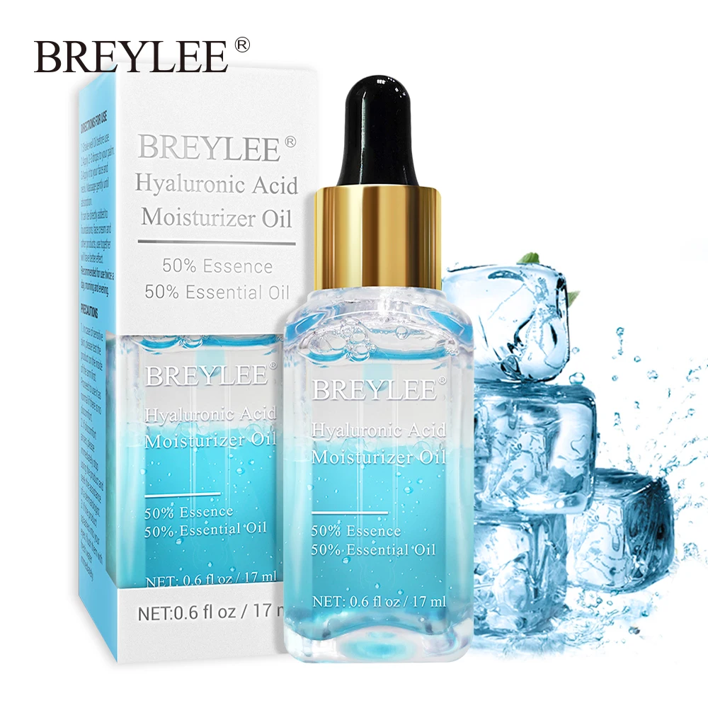 HA Essential Oil BREYLEE Гиалуроновая кислота эфирные масла увлажняющий крем отбеливающая эссенция уход за кожей лица Роза укрепляющая сыворотка для лица Антивозрастная 1 шт - Вес нетто: HA Essential Oil