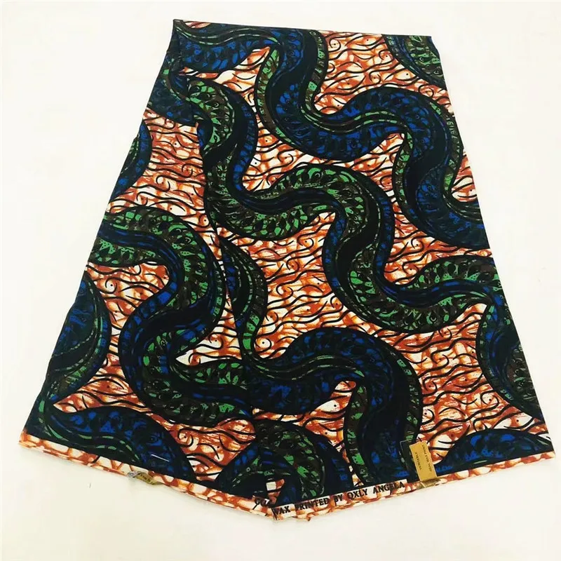 

6yards 100% polyester ankara african wax print fabric wholesale african wax fabric for wedding dress