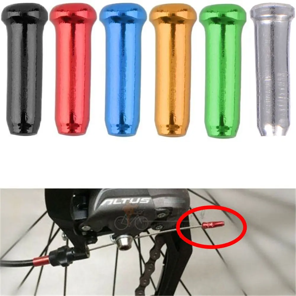 

Aluminum Alloy Bike Bicycle Brake Shifter Inner Cable Tips Wire End Cap Crimps