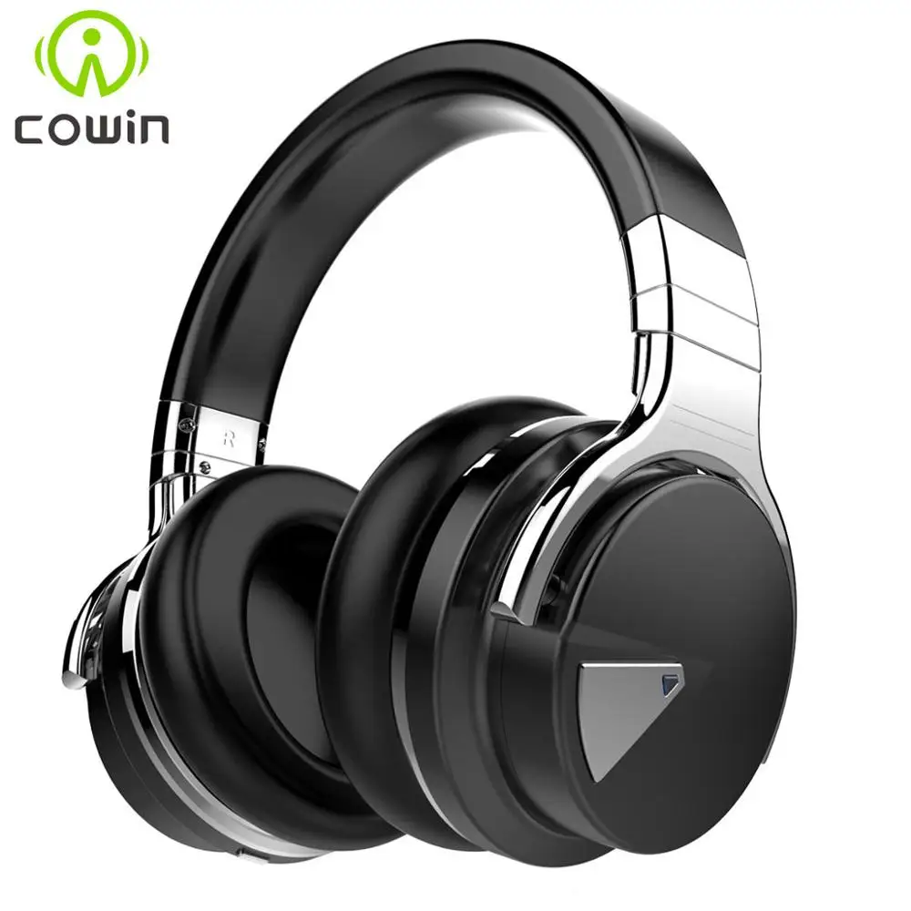 

Cowin E7[Upgraded] ANC Bluetooth Headphones Active Noise Cancelling Wireless Headset Hifi Deep Bass Earphones with Microphone