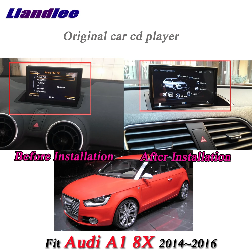 Автомобильная Мультимедийная система Android для Audi A1 8X 2014 2015 2016 радио GPS-навигатор